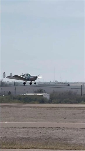 Beautiful Ercoupe touch and go, No Fences!! #imaginedragons #aviation #flying #pilotlife #landing