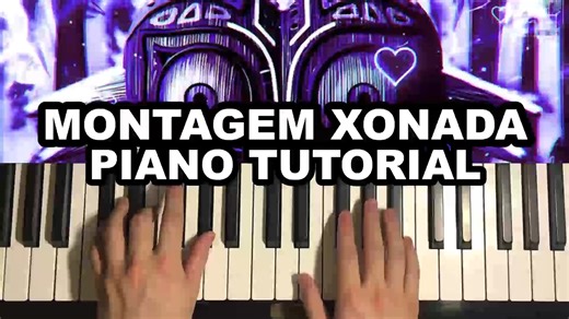 2.1K views · 13 reactions | How To Play MONTAGEM XONADA Piano Tutorial Lesson | AmosDoll Music | Facebook