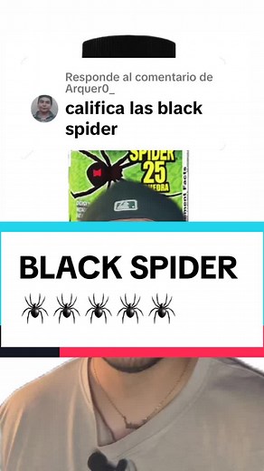 Black Spider: El Preentreno Más Potente del Mercado