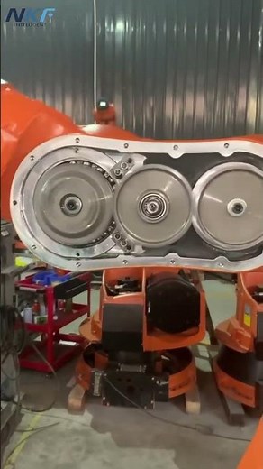 Case demonstration of #Kuka #Robot Internal Structure