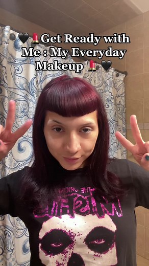 Everyday Makeup Routine with Redhead Alternative Bettie Bangs