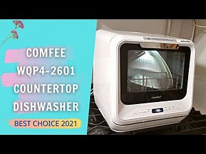 Comfee WQP4-2601 Countertop Dishwasher Review & User Manual | Top Countertop Dishwasher