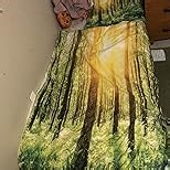 Ambesonne Grunge Duvet Cover Set, Vibrant Watercolor Spots Oval Shapes Paintbrush Effect Abstract, Decorative 2 Piece Bedding Set with 1 Pillow Sham, Twin Size, Violet Blue