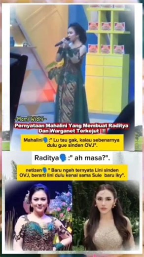 FAKTA BARU‼️Mahalini Ternyata Sinden OVJ? 😱 Netizen Heboh.