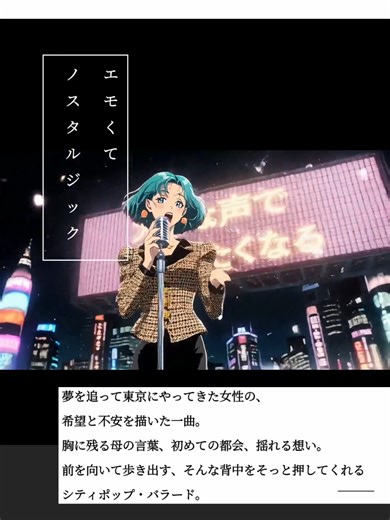 TOKYO CALLING: じゅえる アニメーション ミュージックビデオ