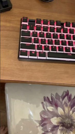 HyperX pudding keycaps on redragon k552