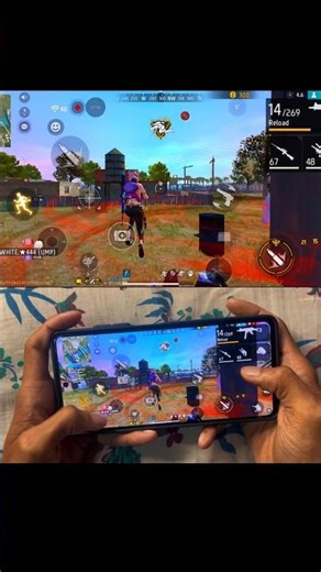 Free Fire 60FPS on Redmi Note 12 Pro+ 5G ⚡ 120Hz Ultra Smooth Handcam Gameplay.