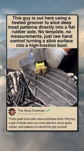 MAKING WORK BOOTS GRIP LIKE NEW