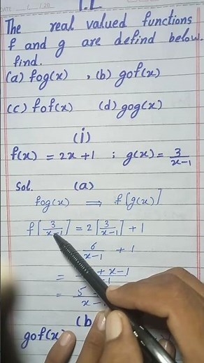 Class 12th Math | Unit 1 Exercise 1.2 Question No. 01 Complete