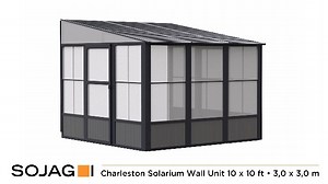 Watch Sojag Charleston Wall-Mounted Solarium on Amazon Live