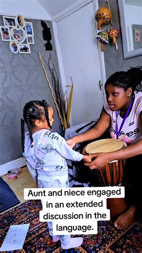Aunt and niece engaged in an extended discussion in the Krio language. #learning #language #sierraleonenews #sierraleonean #sierraleonemusic #ukreels #sierraleonetotheworld #uk @highlight Francess Partridge | Pat Honnah