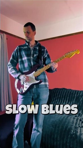 British Guitarist Plays Slow Blues Solo 🎸