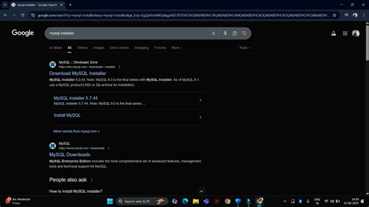 12.Install MySQL and MySQL Workbench in Windows
