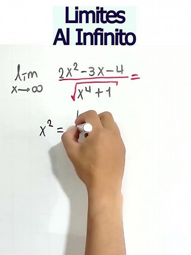 Limits to Infinity in 60 Seconds #maths #algebraically #mathematics #limits
