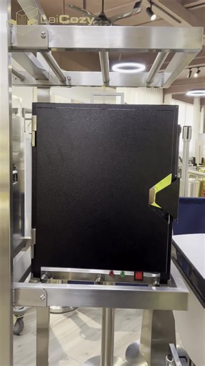 Hot Catering Food Transport Delivery Box Stainless Steel Room Service Trolley Hot Box