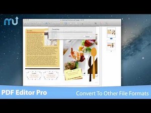Wondershare PDF Editor Pro Screencast - MacUpdate Promo