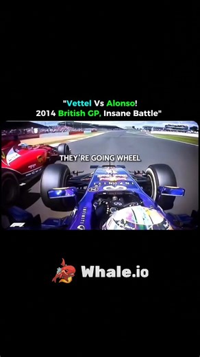 Explaining the Sport on Instagram: "VETTEL vs ALONSO — SILVERSTONE 2014 Two World Champions went to war at one of the fastest circuits on the calendar. But when the dust settled, Sebastian Vettel prevailed. Through high-speed corners and relentless pressure, Vettel kept it clean, kept it calm, and made the move stick. Alonso fought hard, but this time, precision beat persistence. No drama. No mistakes. Just a champion executing under pressure. This wasn’t noise — this was Sebastian Vettel remind