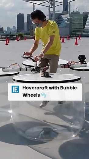 Interesting Engineering on Instagram: "Check out this incredible hovercraft that was made with common components you can find anywhere. #hovercraft #commoncomponents #anywhere #DIY #incredible #homemade #engineering #creativity #transportation #innovation #build #project #DIYcraft #homemadevehicle"