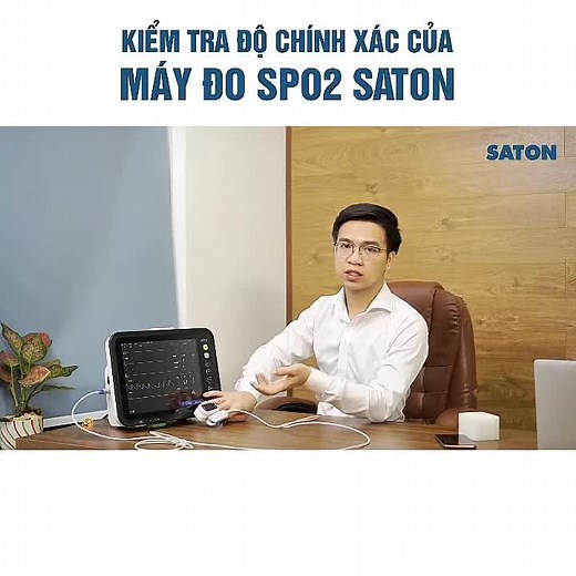 So Sánh Độ Chính Xác Máy Đo SPO2 SATON và Máy Đo Bệnh Viện. Máy Đo Spo2 nồng độ Oxy trong máu và Nhịp Tim SATON#spo2 #mayspo2 #thietbiyte #oxy #nhiptim