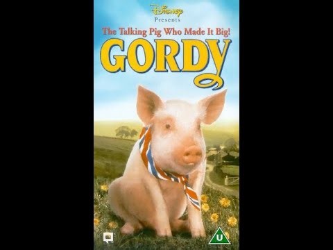 Gordy (1994, Enfants, Comédie, Kristy Young, Michael Roescher, James Donadio, Doug Stone) VHS