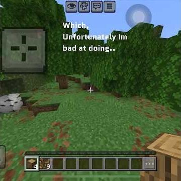 Minecraft but blocks explode..? #minecraft #minecraftshorts #minecraftsurvival #shorts