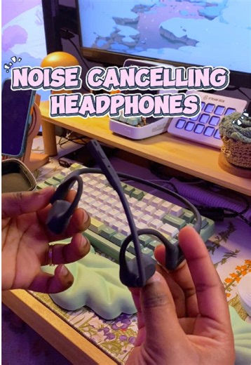 if you wfh and spend half your life on zoom calls, a good headset makes a huge difference. the Nuroum OpenEar Pro 2 has an open ear design so it’s comfortable to wear all day, plus bluetooth and a usb dongle so switching between devices is easy. you can also mute, adjust volume, and manage calls right from the headset. special thanks to @Nuroum for sending me these and making my zoom meeting audio top tier! check them out here: https://nuroum.com/business-headsets/openear-pro #zoommeeting #desks
