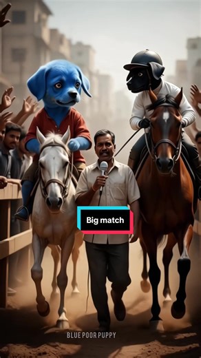 Blue Puppy Wins the Race: A Champion's Journey