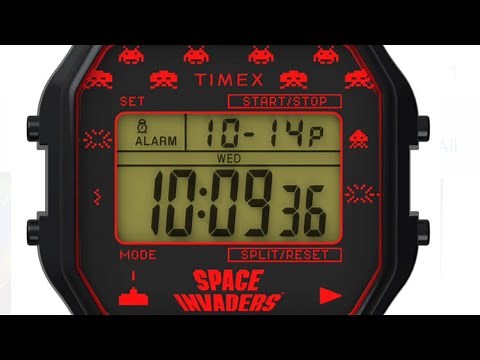 Timex TW2V30200YB T80 X Space Invaders Collaboration Review & Unboxing