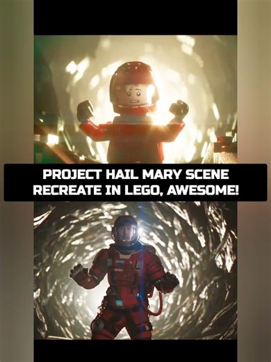 Project Hail Mary - Lego recreation! Awesome. #projecthailmary #lego #scifi