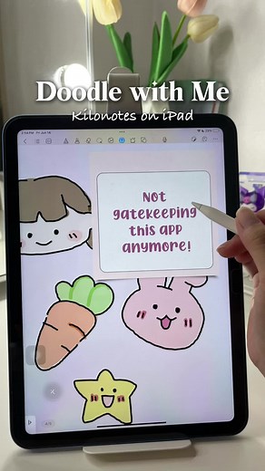 Easy and Cute Doodles to Draw on iPad with Kilonotes