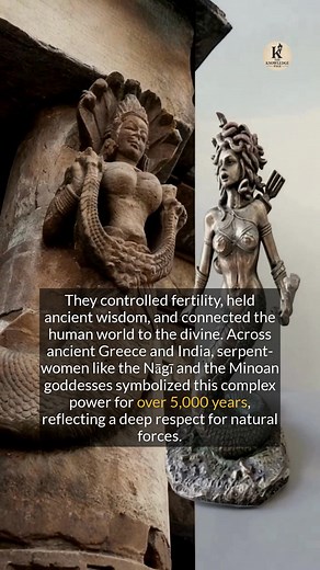 From India to Greece, serpent-women symbolized wisdom and power for millennia. #history #ancienthistory #mythology | Knowledge