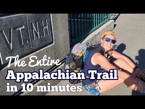 My Entire Appalachian Trail Thru-Hike in 10 Minutes | 2,193.1 Miles from Georgia to Maine