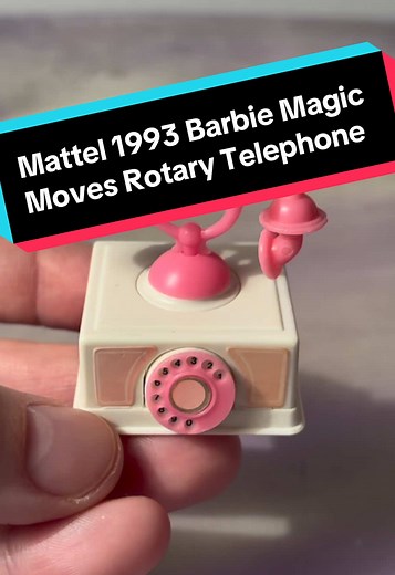Discover the 1993 Barbie Magic Moves Rotary Telephone