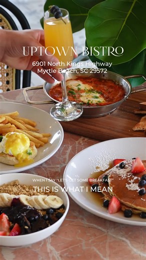Delicious Breakfast at Uptown Bistro in Myrtle Beach