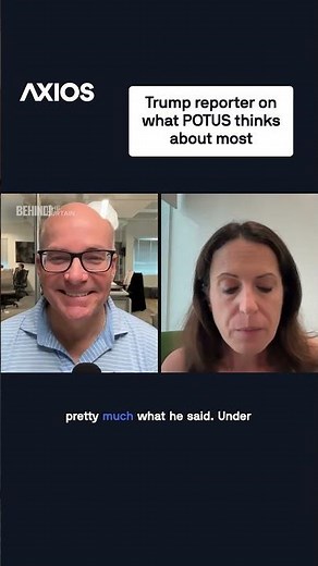 Trump reporter on what POTUS thinks about most