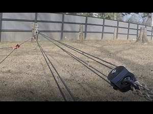 #2 Pulling Stumps FAIL!!! Snatch Blocks and 30:1 Mechanical advantage.
