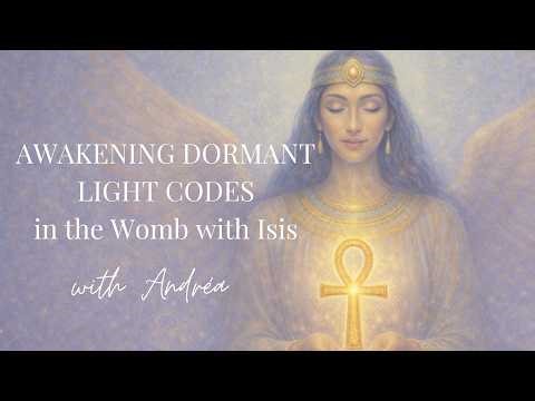 𓂀 Awakening Dormant Light Codes in the Womb with Isis 𓂀