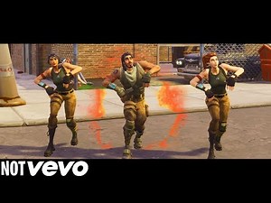 FORTNITE DANCE MOVES EMOTE *REMIX* (Default Dance Music Video)