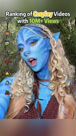 Ranking of Cosplay Videos with 10M+ Views #shorts #short #cosplay