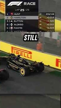 F1 Race Win goes to the LAST LAP & it's Side-by-Side ALL LAP!