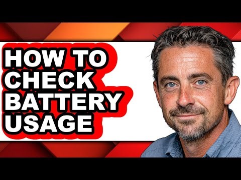 How to Check Battery Usage (only Way)