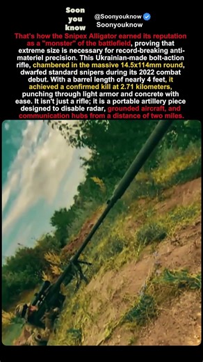 Why the Snipex Alligator is the World’s Deadliest "Monster" Rifle!