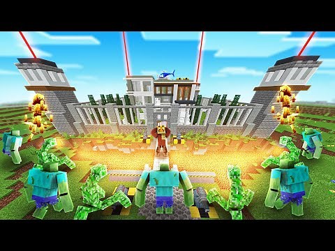 100 MUTANTEN ZOMBIES gegen APOKALYPSE BUNKER in Minecraft