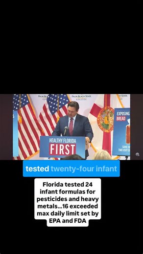 YourClinicalPharmacist.MichaelaWachal | 🚨Baby Formula Toxins Florida released their testing results of pesticides and heavy metals in certain baby formulas 1.9.26 Comment... | Instagram
