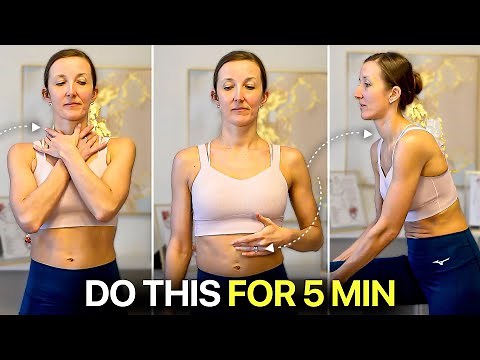 Full Body 5-Min Specific Seven Lymphatic Drainage Massage Routine