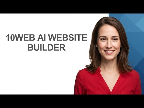 10Web Ai Website Builder - AshleyHowTo
