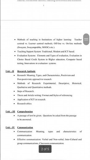 KSET General Paper syllabus #kset