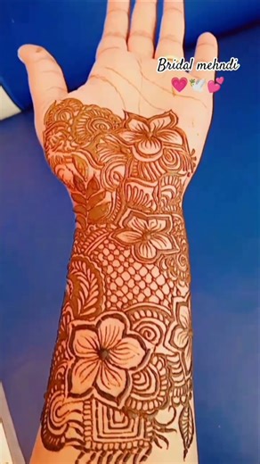 🔥 Trend mehndi for Bridal #mehndi #bridalmehndi #henna #ytshorts #tutorial #shortsfeed #viralshort