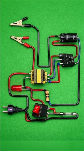 How to Make AC to DC Power Supply Circuit at Home Easy Method #electronicsupply