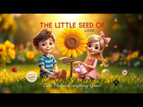 The Little Seed of Love! 🌱 A Magical Garden Story for Kids #cartoon